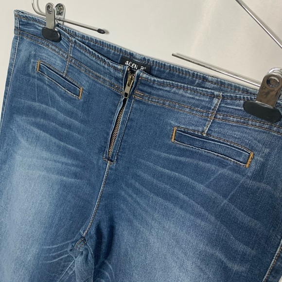 Allen B Schwartz Wide Leg Jeans - Picture 4 of 11